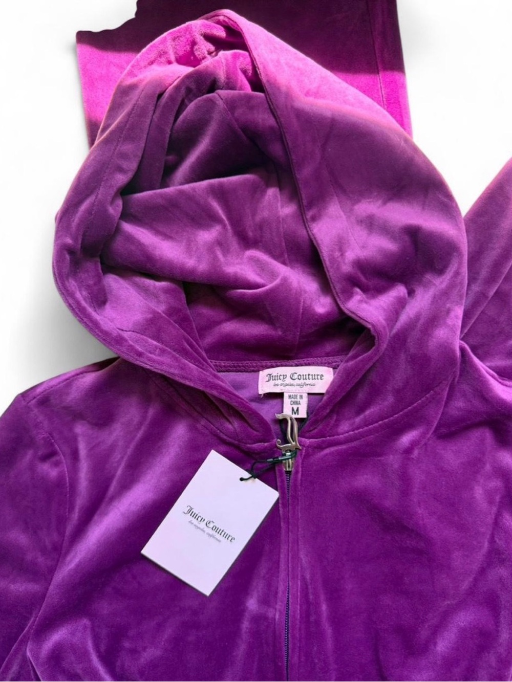 NWT Juicy Couture purple velour tracksuit - Picture 5 of 8